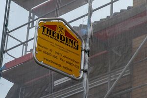 Bauschild Dachdeckerei Theiding